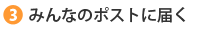 みんなのポストに届く
